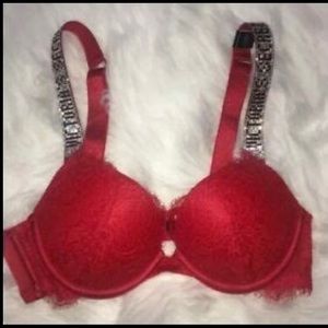 Victoria Secret Rhinestone Bra 38D